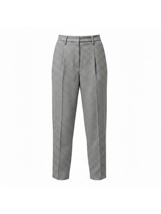 MICHELE Pants - Vintage Michelle Houndstooth Pleated High Rise Pants Made USA Size 8